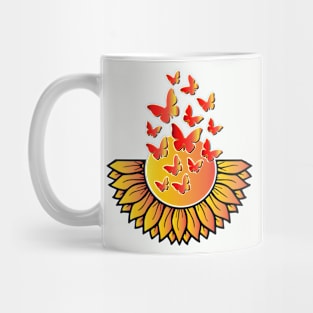 Sunflowers Art Mug